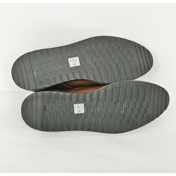 HAWKER RYE Men's Maverick Oxford Shoes 12 Brown Lace Up Leather Stitchfix NWOB - Picture 8 of 9